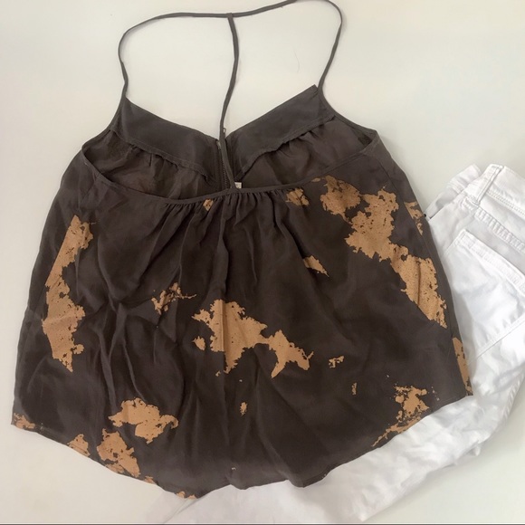 UO Army Green Gold Leaf Tank - Picture 2 of 4